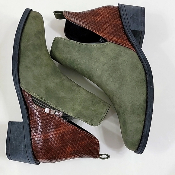 👡B2G1 NEW Army green SHEIN bootied - Picture 6 of 10